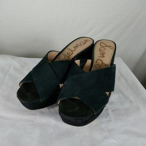 Sam Edelman Black Block Heels 7.5